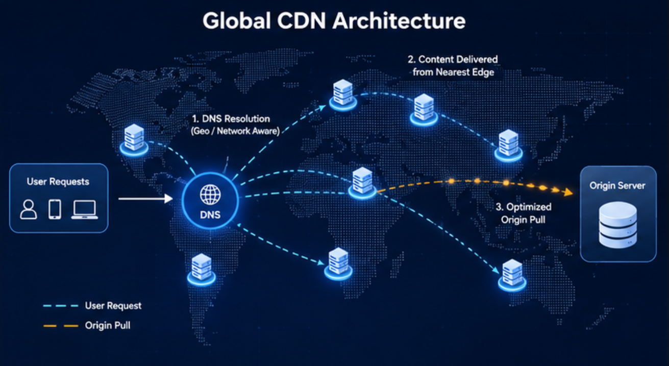 How to Deploy a Global CDN from Scratch for Websites and APIs | Yewsafe
